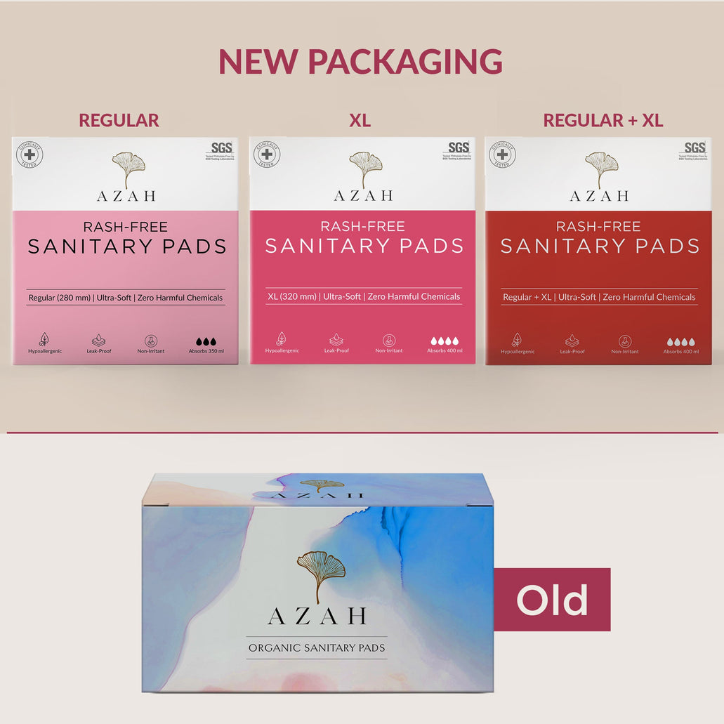 Organic sanitary pads 