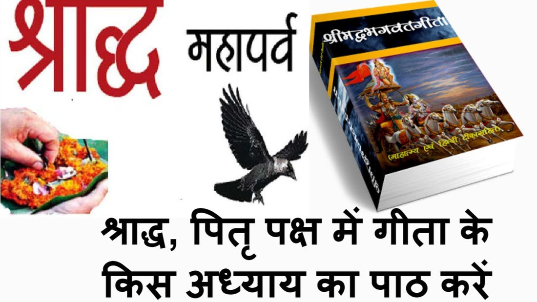 श्राद्ध, पितृ पक्ष में गीता के किस अध्याय का पाठ करें. Recite a chapter of the Gita in Shraddha, Paternal Side.