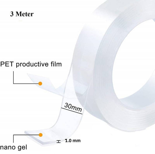 Hindu guru goyal best quality double sided grip tape 3 meter