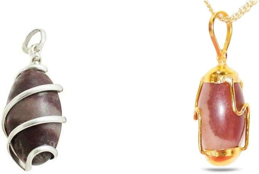 Narmadeshwar Shivling Pendant - Divine Elegance for Men and Women